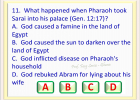 GENESIS CHAPTER 12 QUIZ GAME